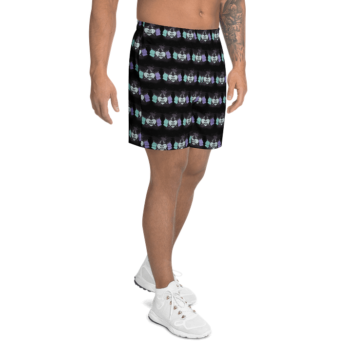 Kay_of_the_Dead Logo Athletic Long Shorts product image (2)