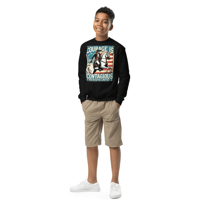 Courageous Patriots Youth Sweatshirt product image (1)