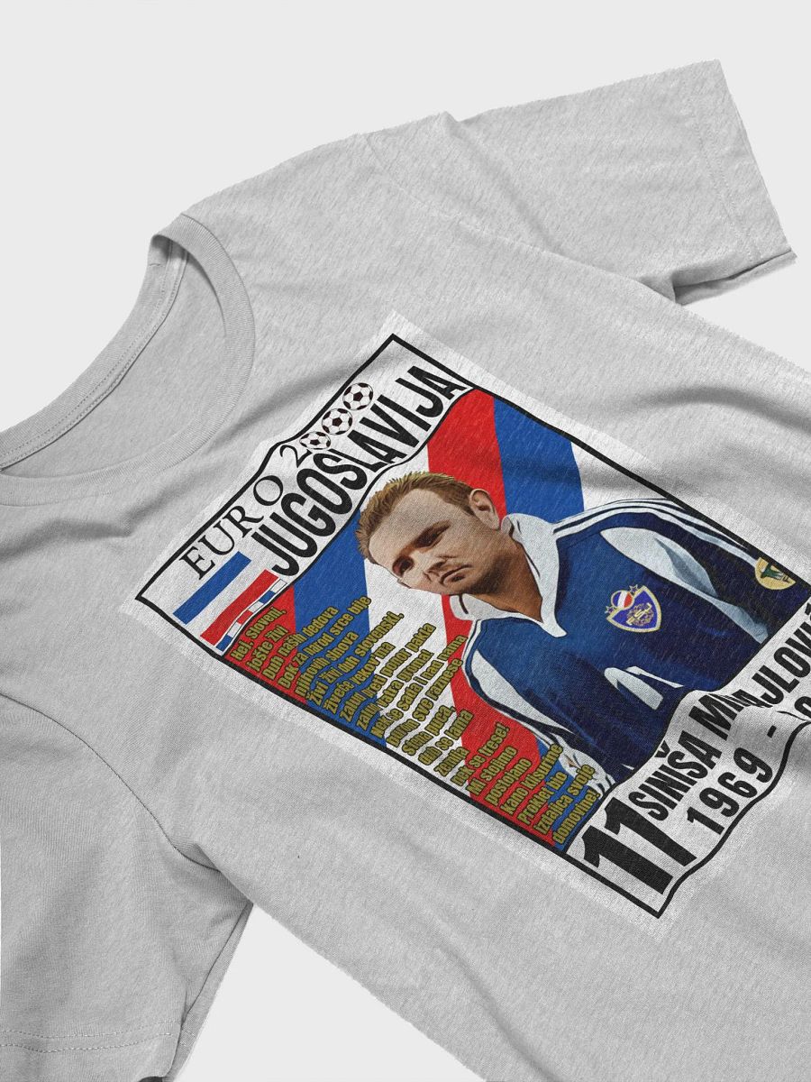 Siniša Mihajlović (SR Jugoslavija) EURO 2000 Bella+Canvas Supersoft T-Shirt product image (5)