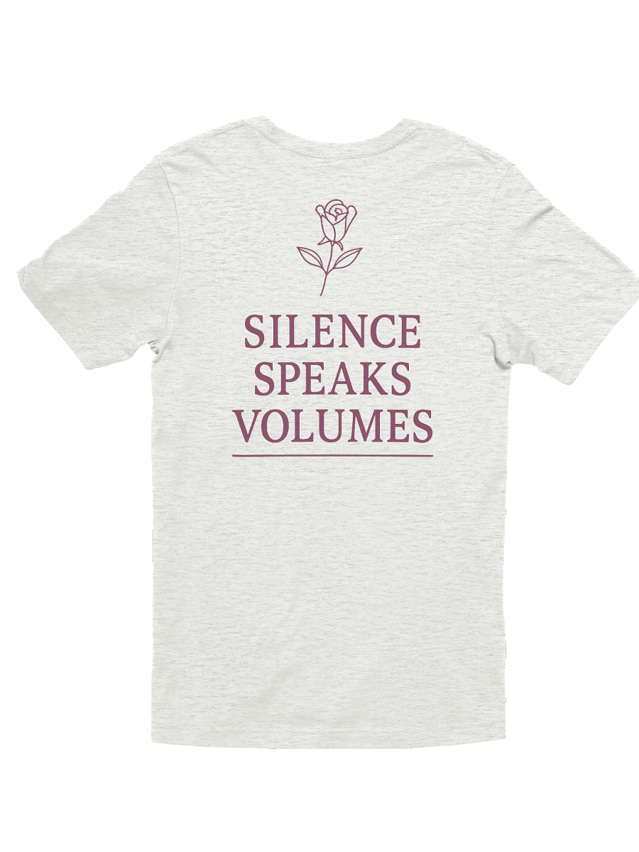 Her Silence Hits Different Tee product image (8)