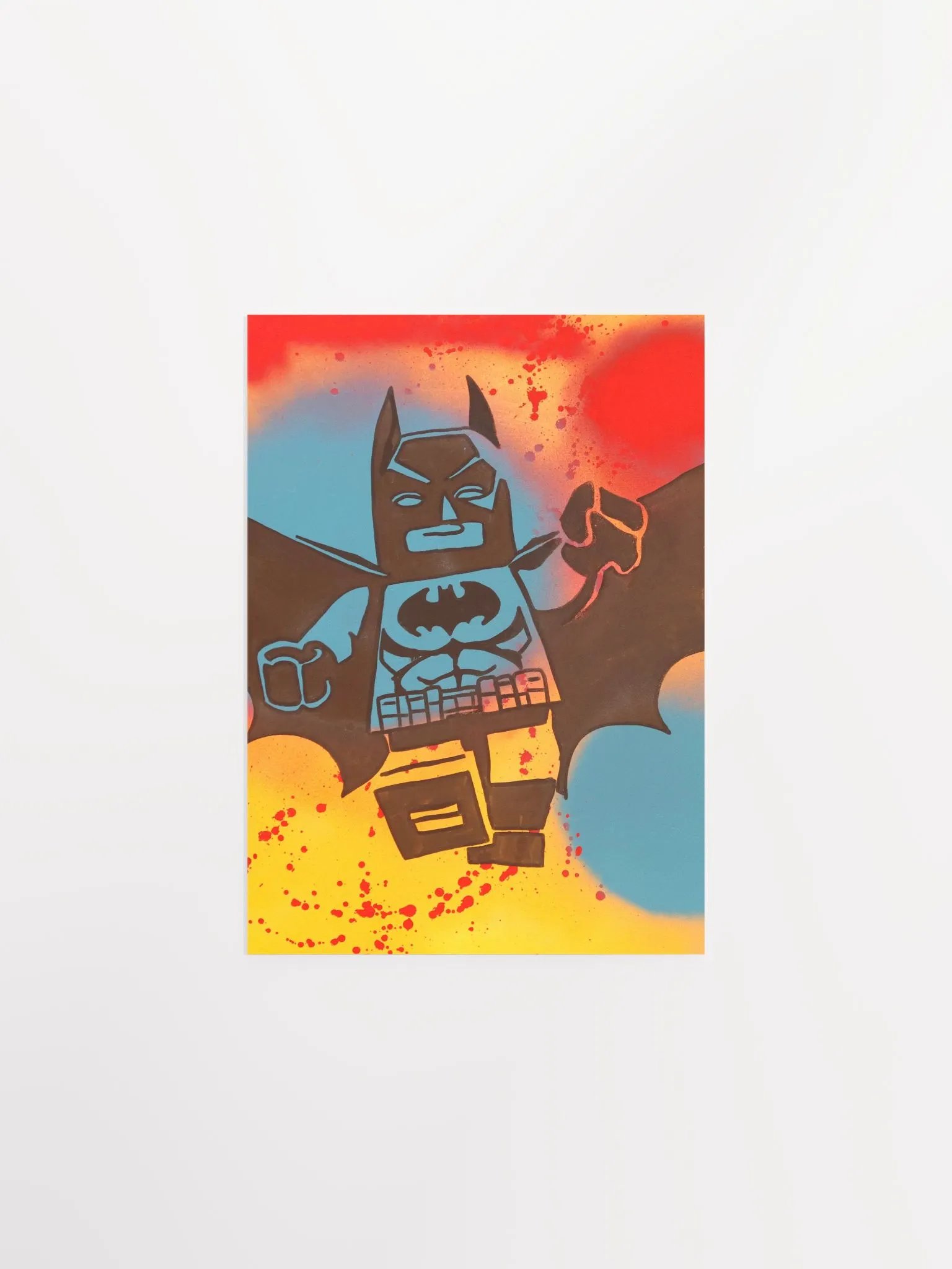 Bat Hero Matte Poster product image (8)