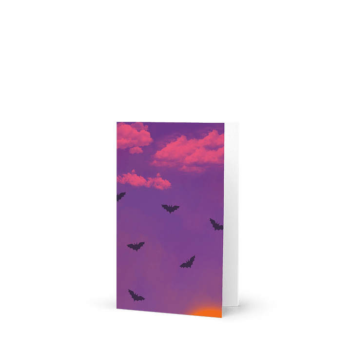 Twilight Bats Greeting Card product image (1)