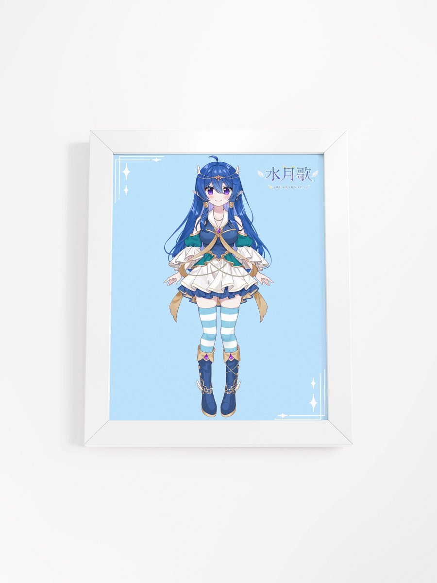 水月歌立繪帶框高品質霧面海報 product image (1)