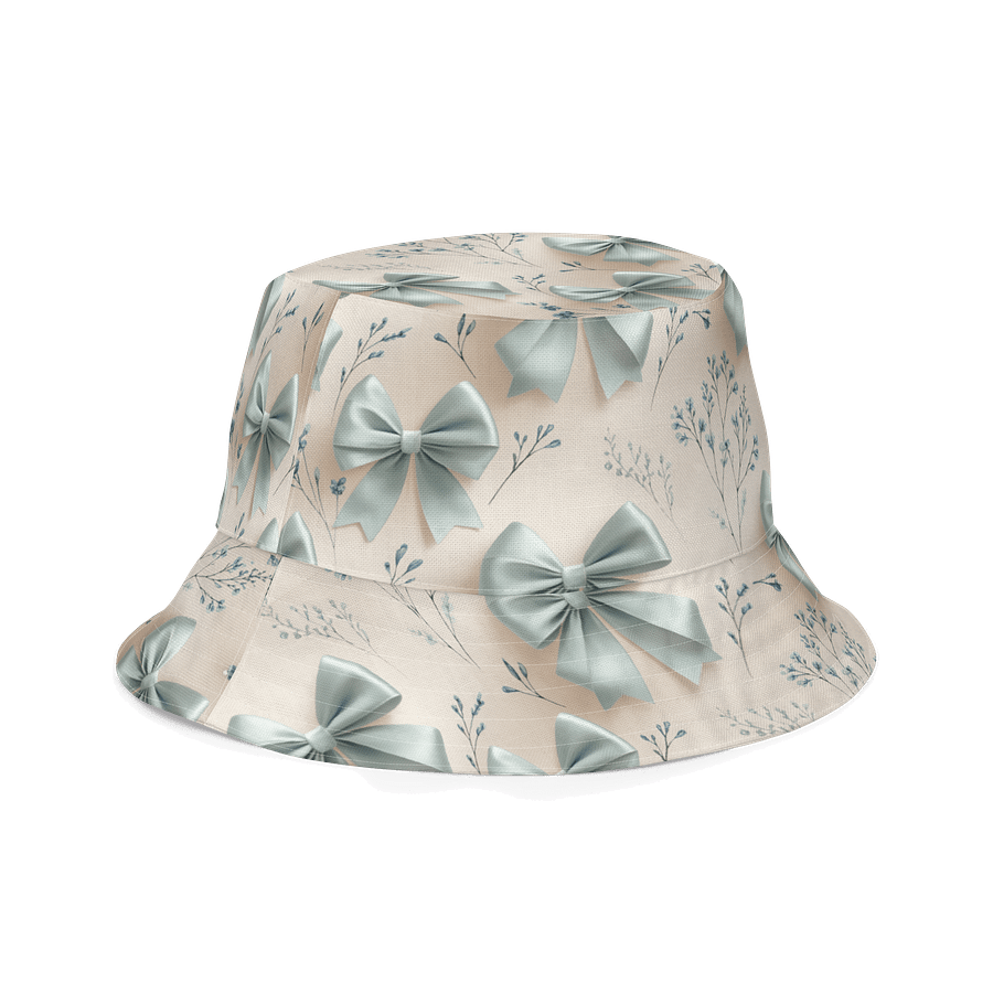 Reversible Bucket Hat – Something Blue Bows product image (5)