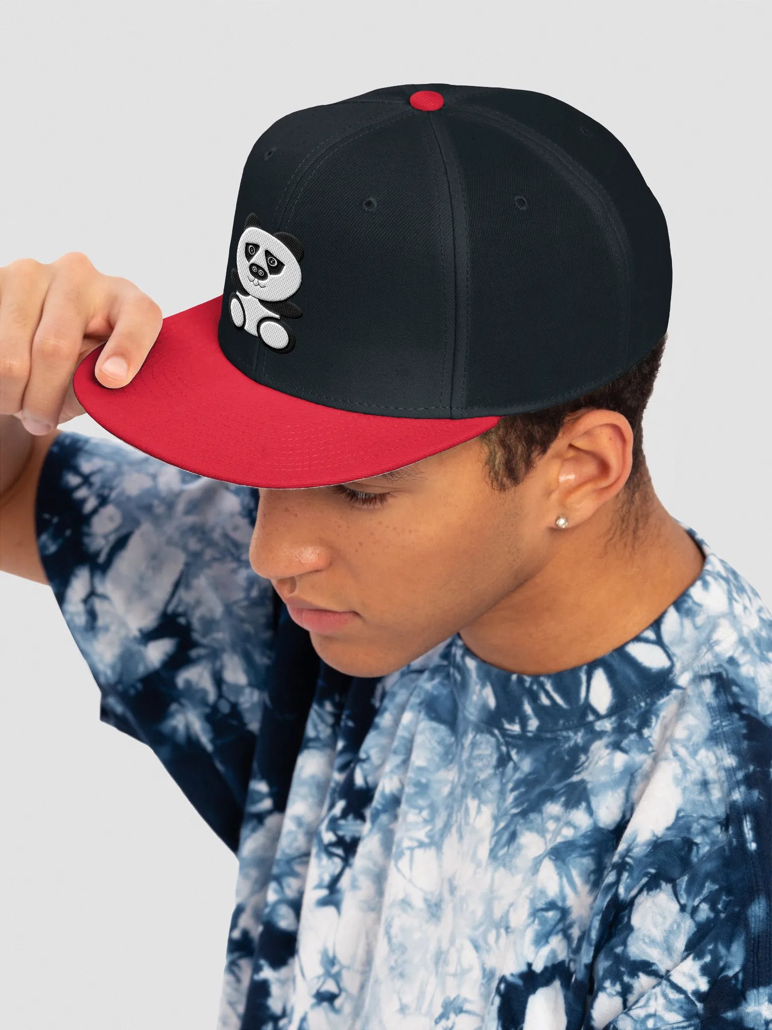 Panda Playtime Snapback Cap product image (7)
