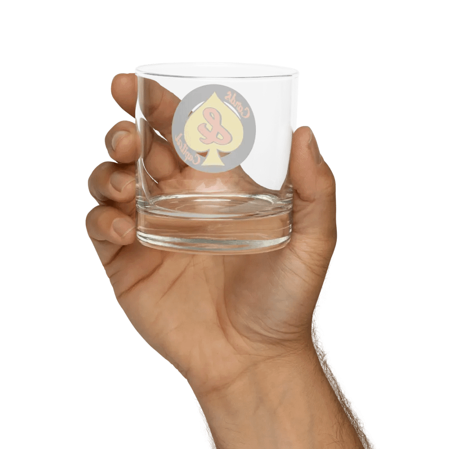 Channel Logo Rocks Glass product image (8)