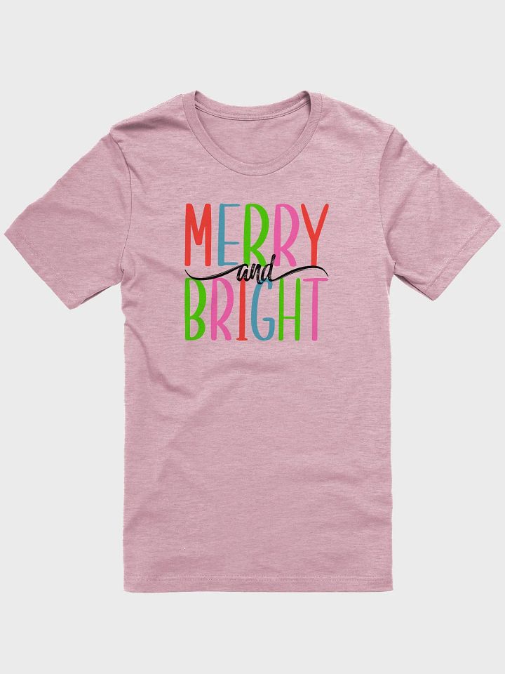 Merry and Bright - Christmas Tee product image (1)