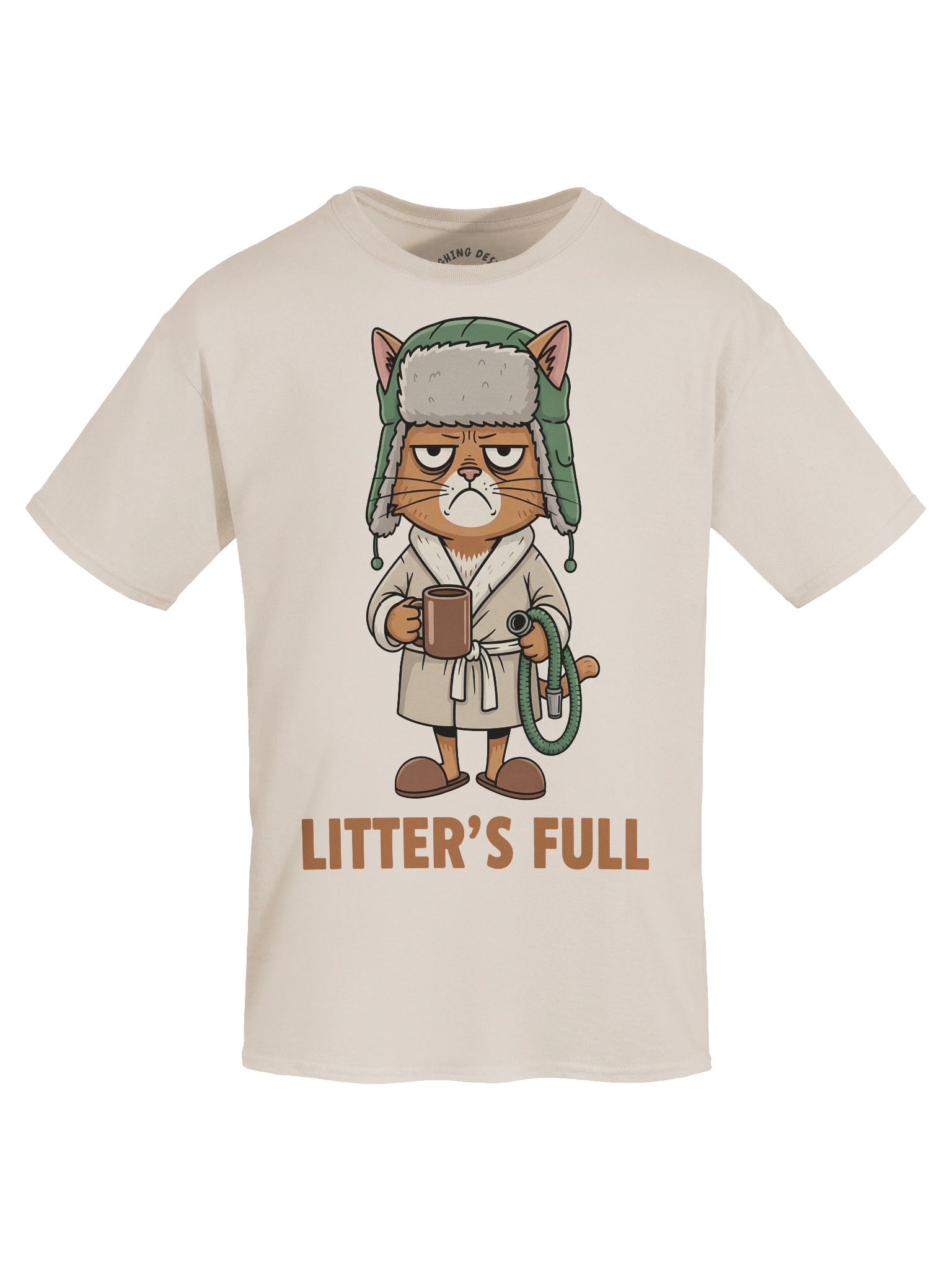 Litter's Full Christmas Vacation Cat T-Shirt product image (19)