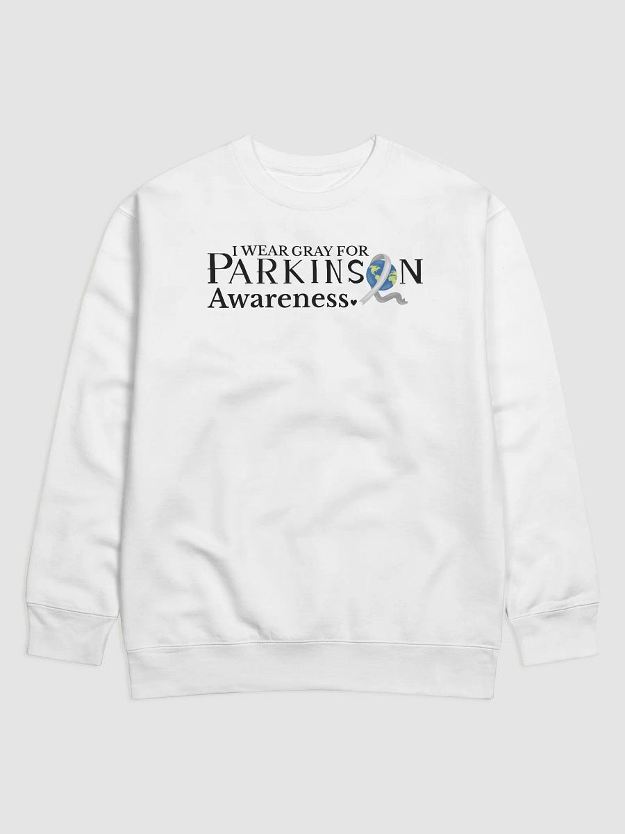I Wear Gray For Parkinson`s Awareness, Heritage Sweatshirt product image (3)