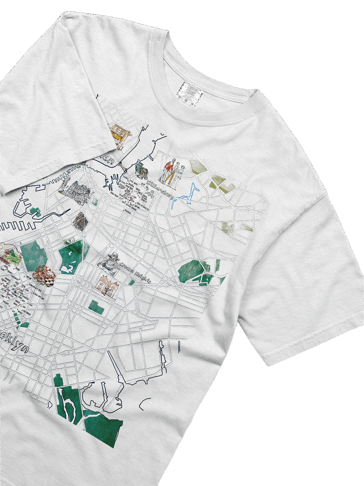 The Big Map Tee product image (2)