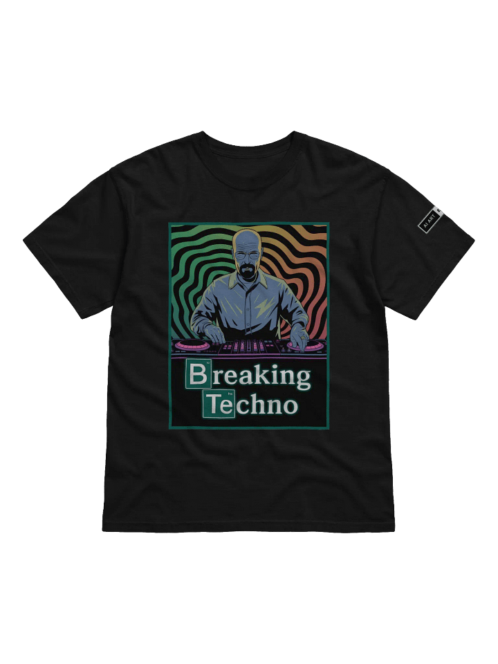 "BREAKING TECHNO" 100% cotton T-shirt product image (1)