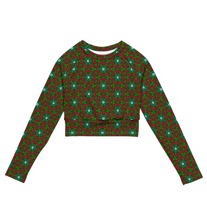 Poppycock Dreams Recycled Crop Top product image (2)