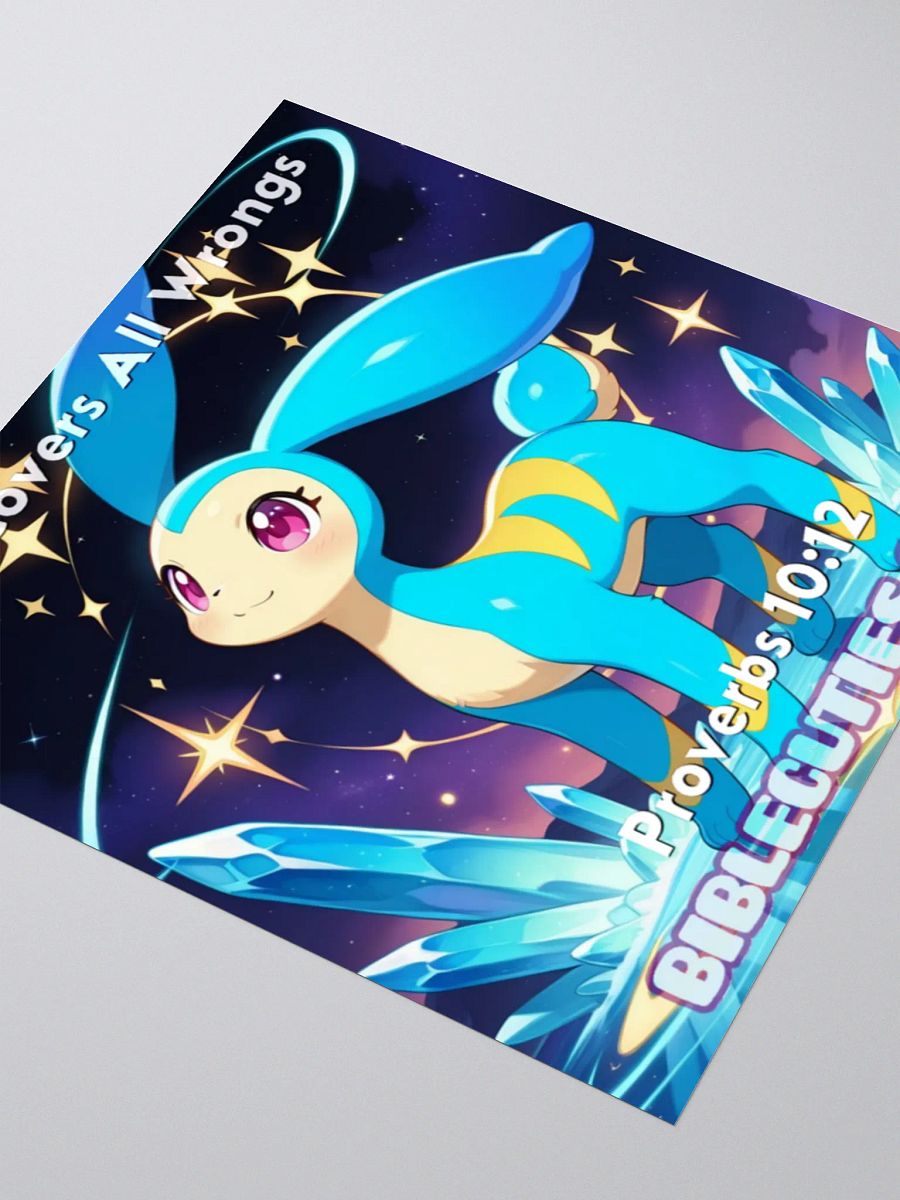 Bible Cuties Miriam - Love Covers All Wrongs Sticker product image (6)
