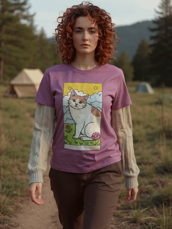 Sunny Cat Comfort Tee product image (1)
