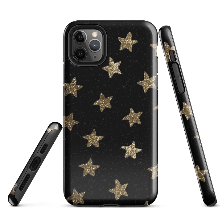 Golden Stars Phone Case product image (1)