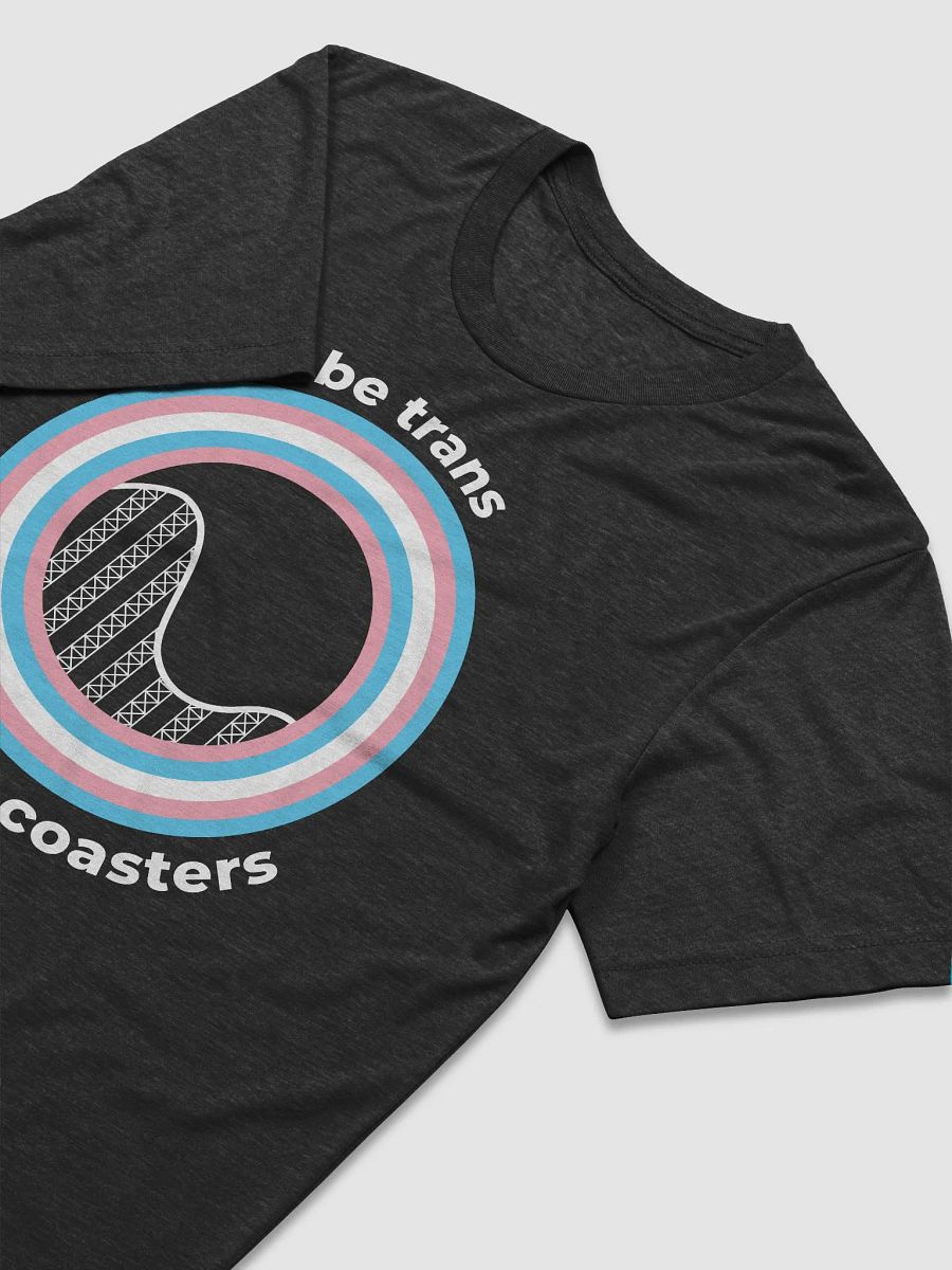 Be Trans, Ride Rollercoasters (dark - triblend) product image (3)