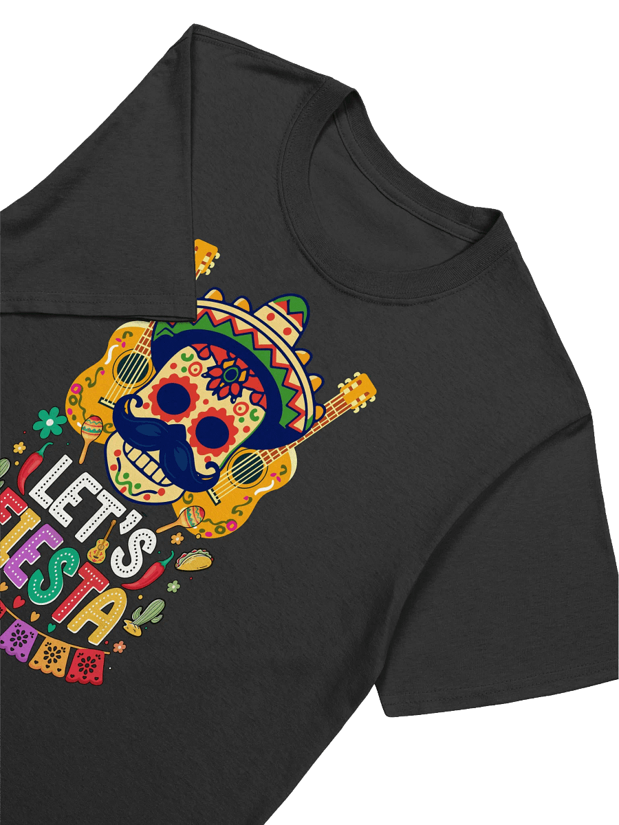 Cinco de Mayo Sugar Skull - Let's Fiesta Celebration T-Shirt product image (16)