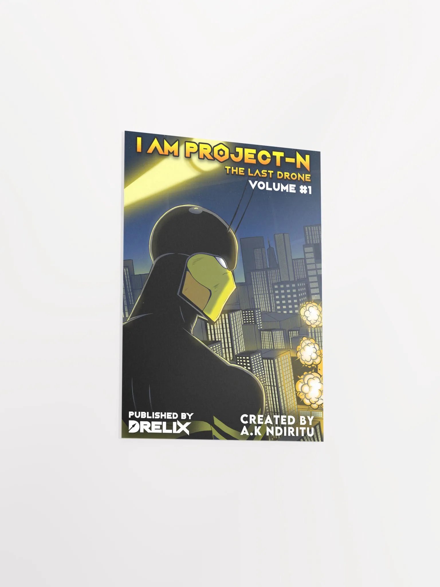 I Am Project-N: The Last Drone Poster product image (3)