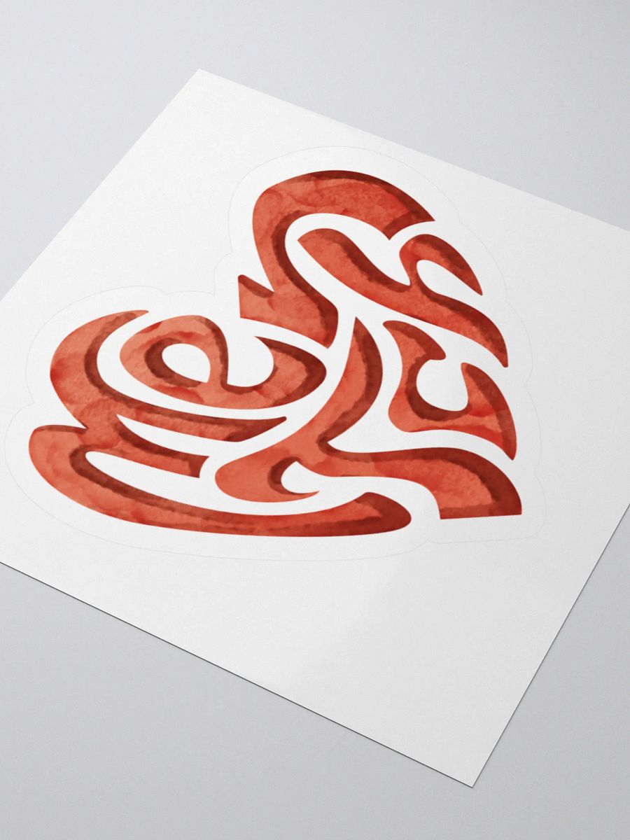 Mentch heart - sticker product image (8)
