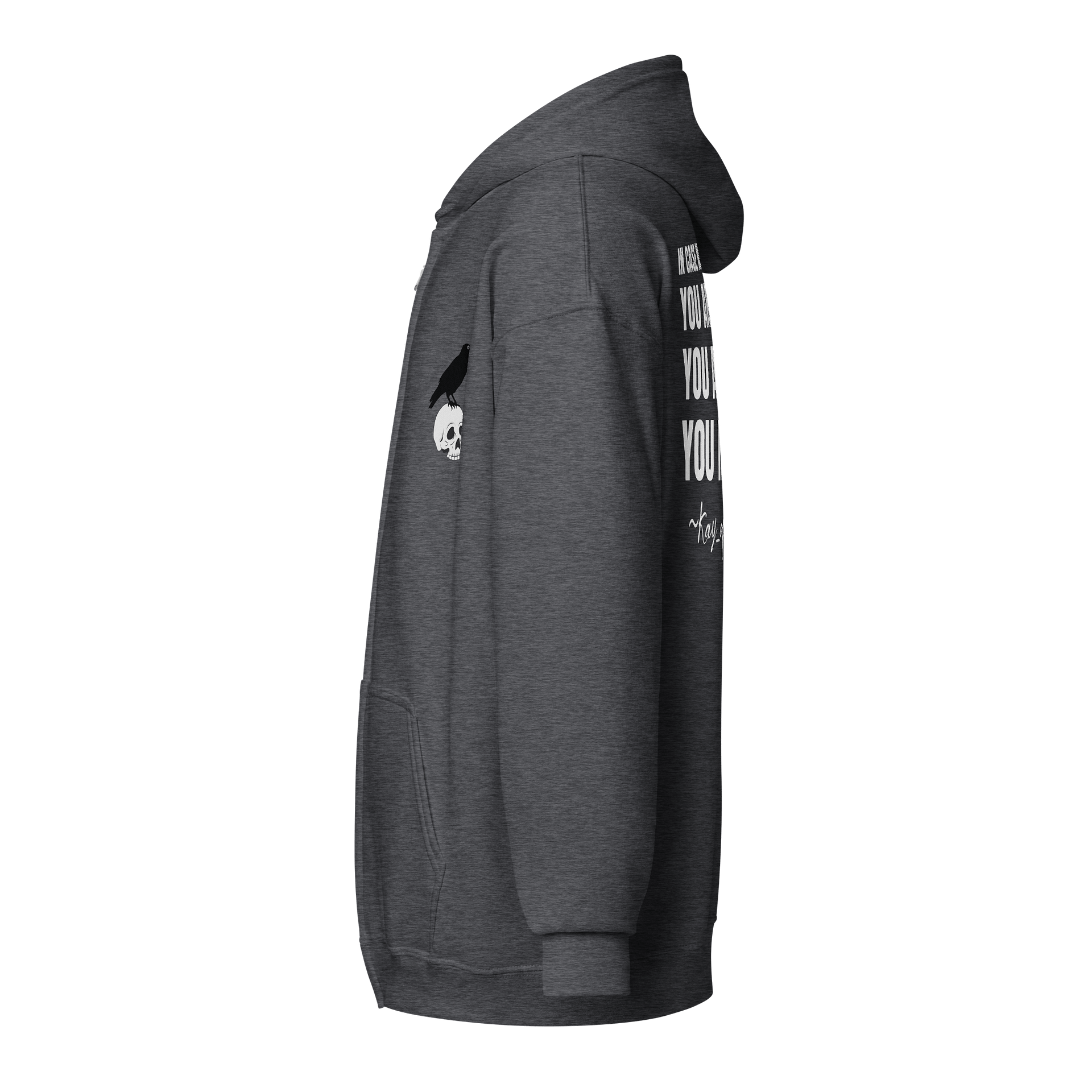 Oshi Mark Zip-Up Hoodie product image (3)