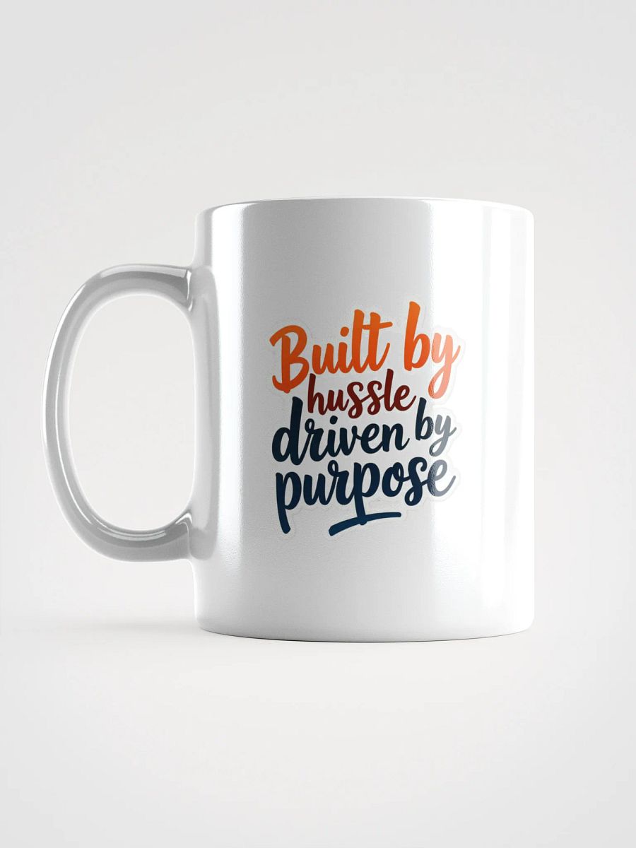 Hustle & Purpose White Mug product image (6)