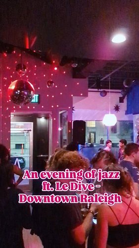 Taking a step away from @neptunes.parlour this week for a night of jazz upstairs @le.dive.bar 🎷

#raleighthingstodo #raleighl...