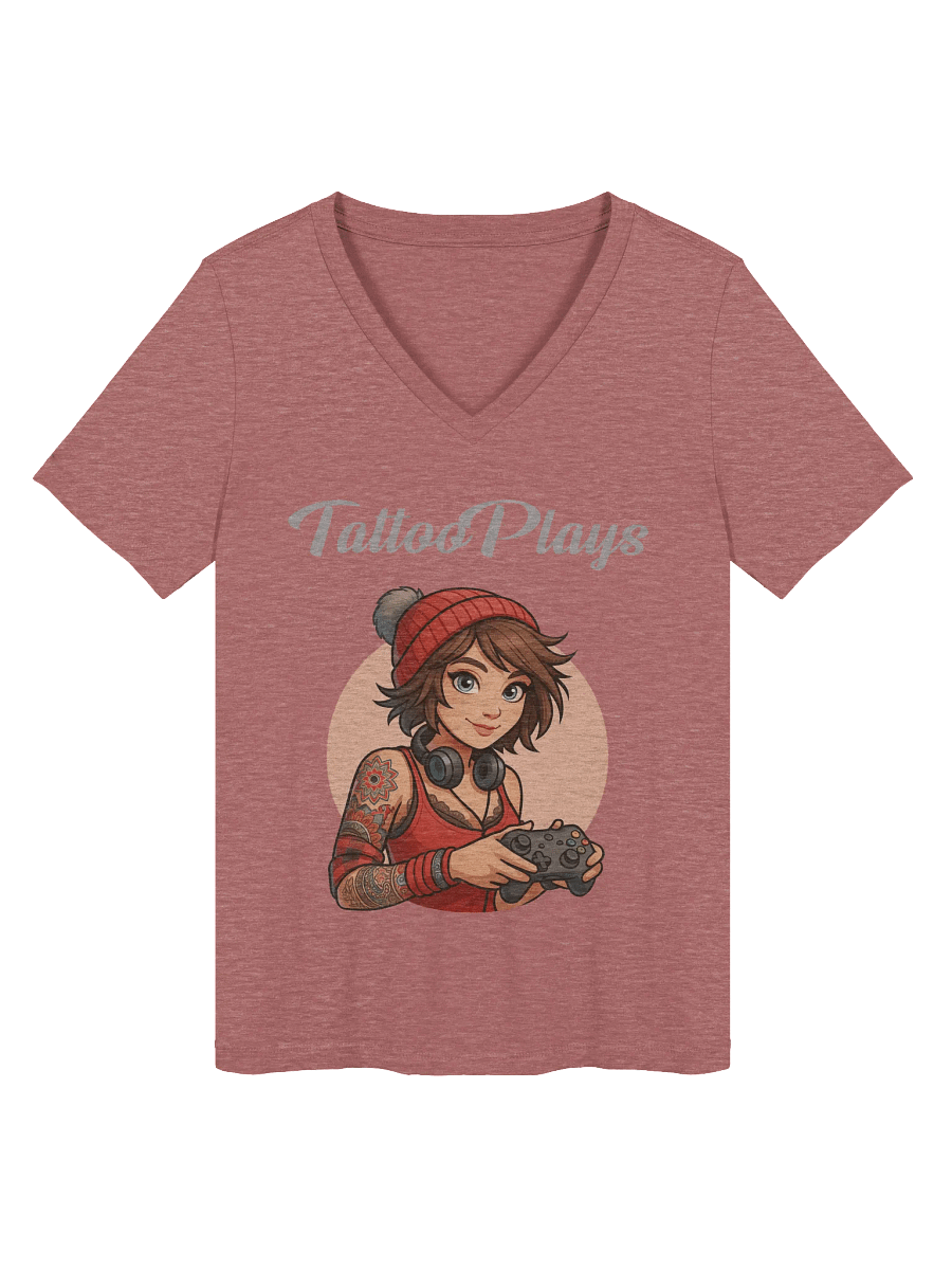 TattooPlays V-neck t-shirt women product image (3)