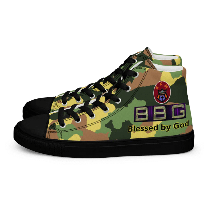 Camouflage BBG High Tops - Black Soles product image (1)