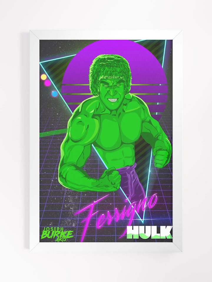 Ferrigno's Hulk Framed Art product image (2)