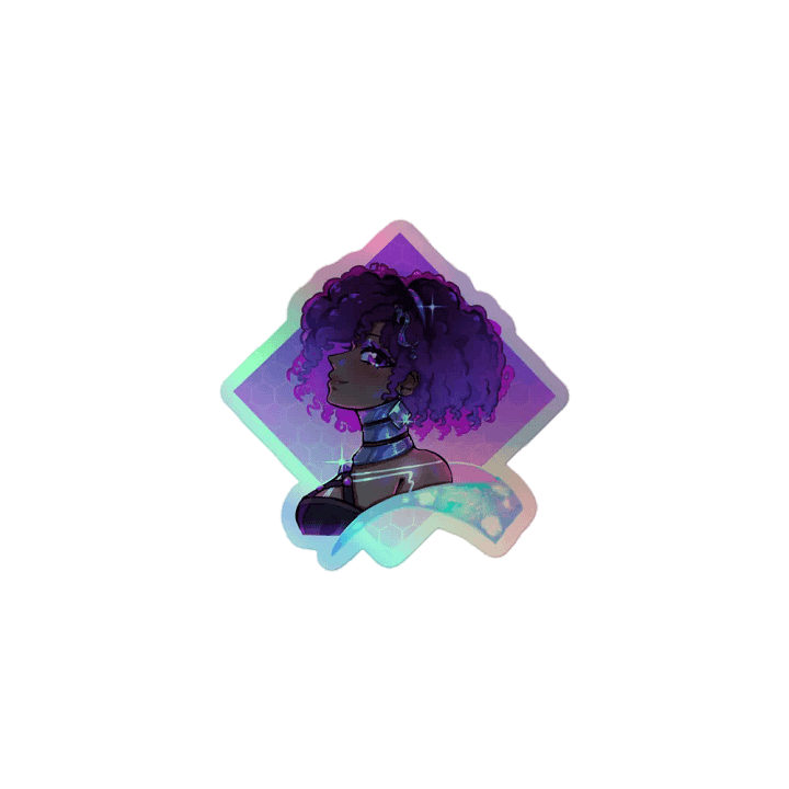 AKNet Holographic AmethystLady Sticker product image (1)