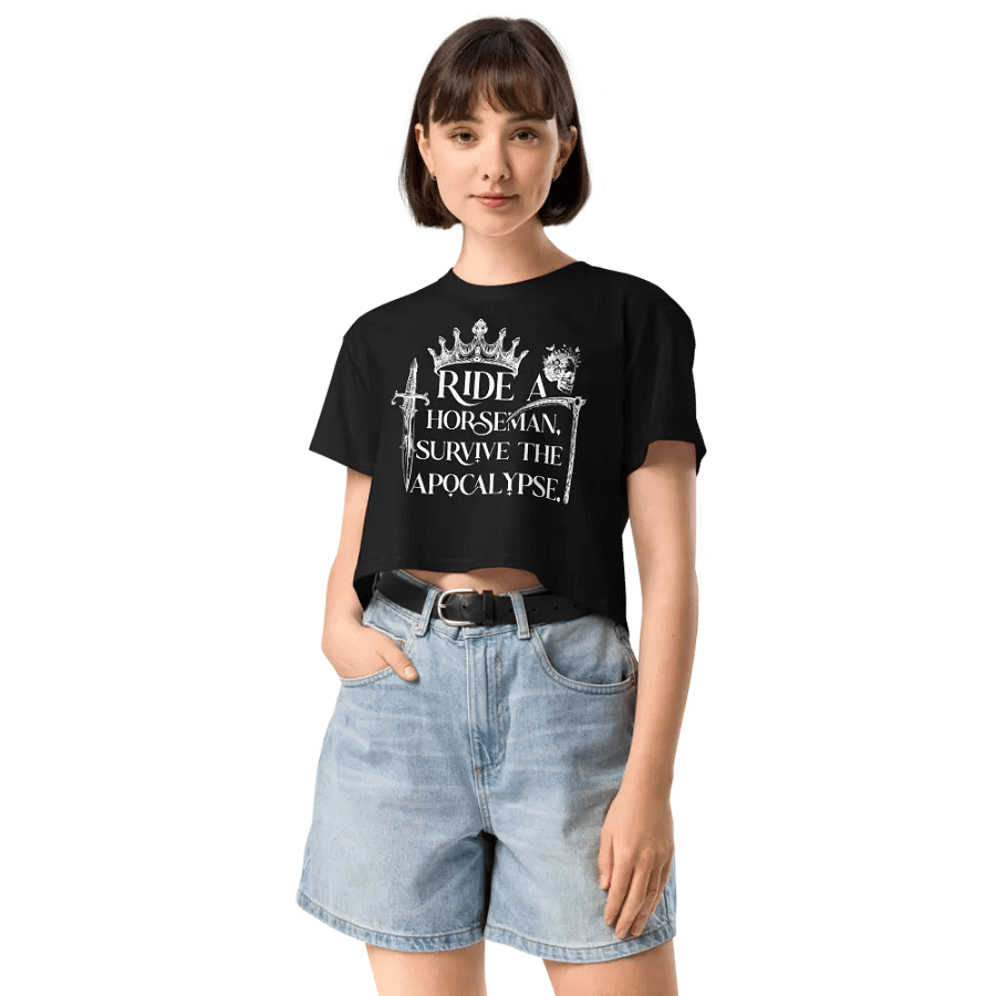 Ride a Horseman Women's Premium Crop Top product image (12)