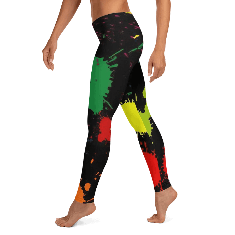 Leggings – Colorful Wallpaper Print for Vibrant & Eye-Catching Style product image (10)