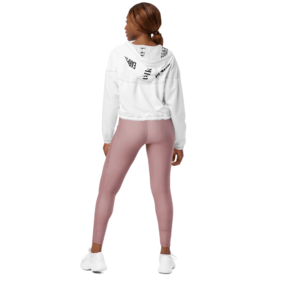 Crop Top Hoodie with My YT product image (9)