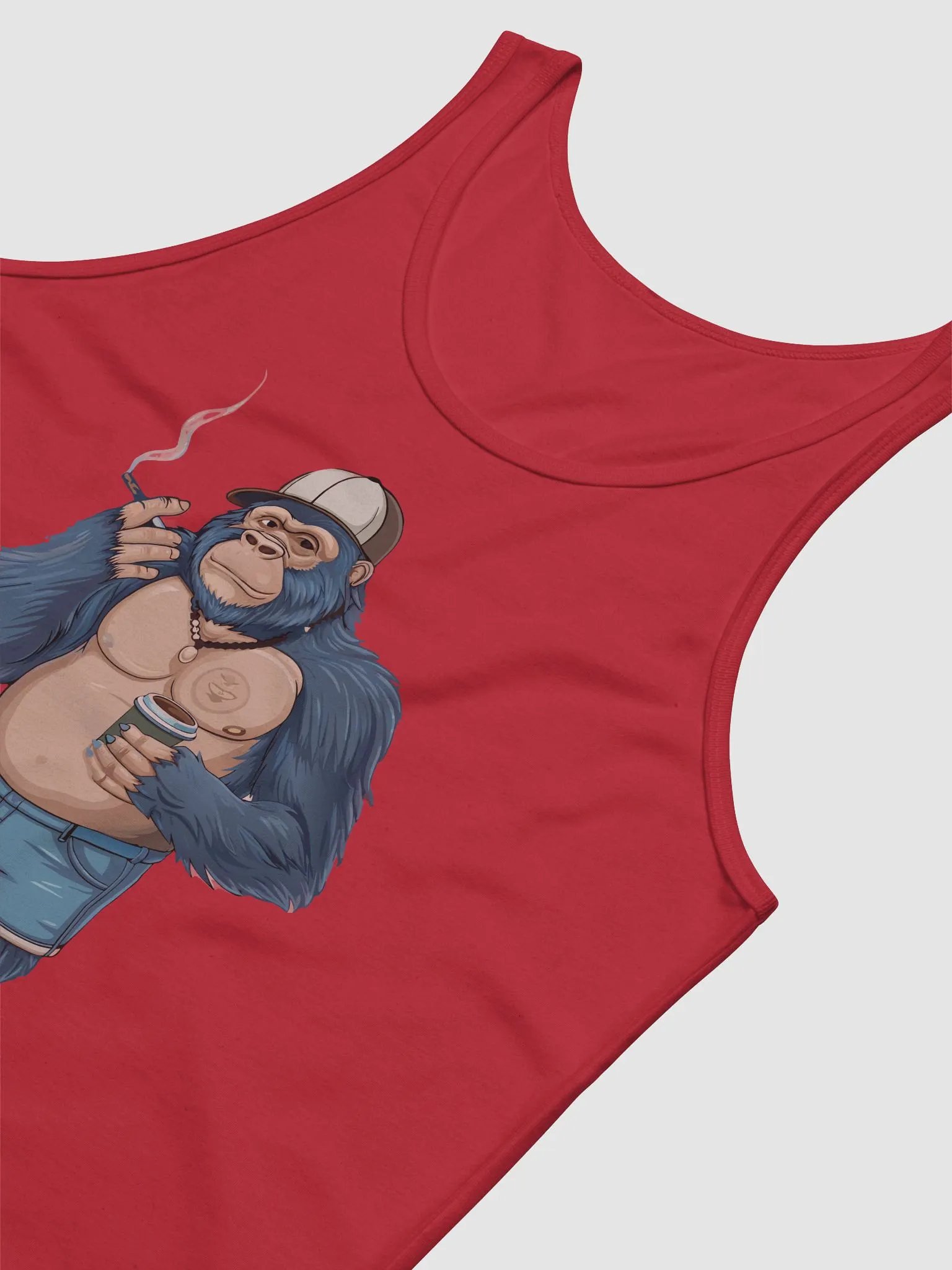 Blue Gorilla Jersey Tank product image (6)