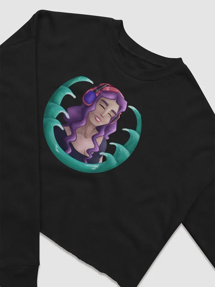 Mermaid Crop Sweatshirt product image (2)