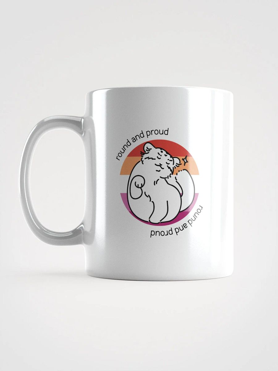 Round and Proud Manul Lesbian Version - White Mug product image (17)
