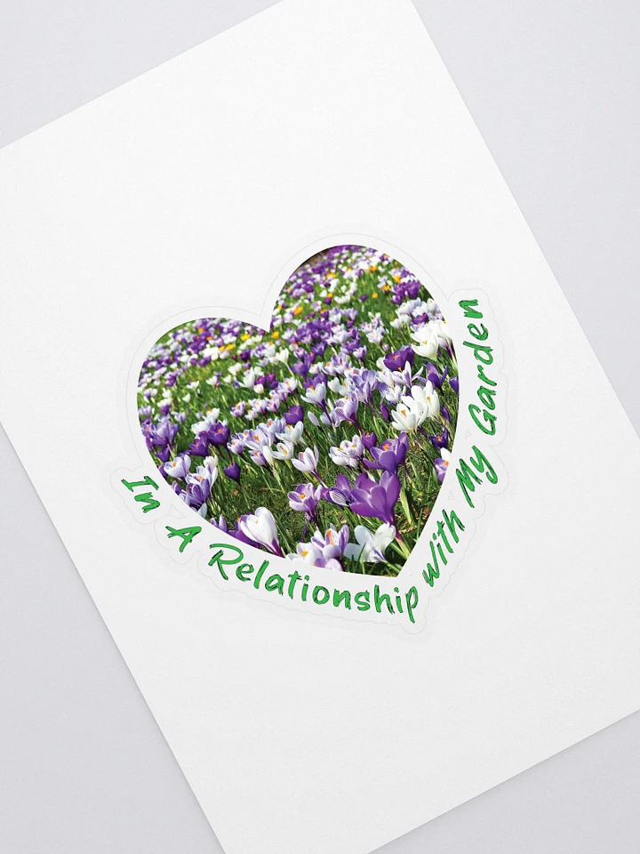 Garden Love Kiss Cut Sticker Sheet product image (1)