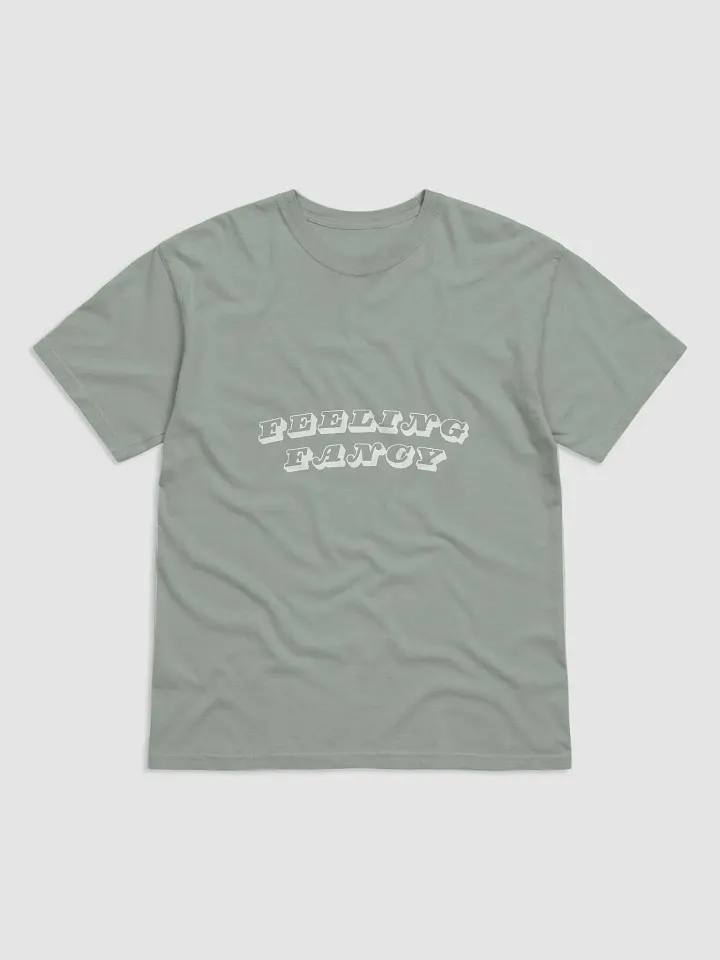 feeling fancy: Tee (white letters) product image (6)