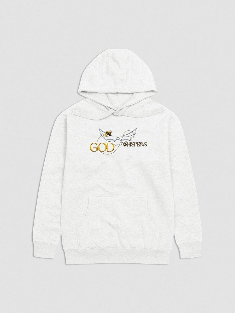 GW White embroidered hoodie product image (1)