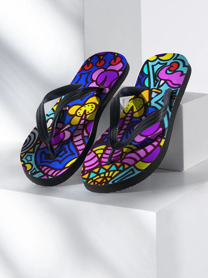 Vibrant Harmony Flip-Flops product image (1)