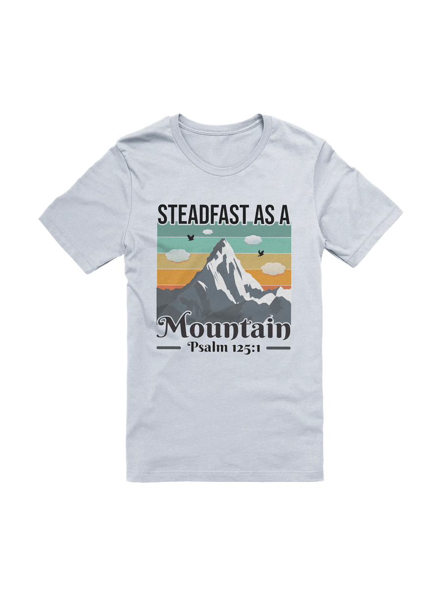 Steadfast As A Mountain Sunset (Psalm 125:1) T-Shirt product image (2)