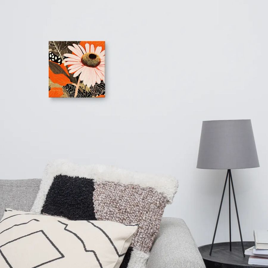 2312-20 Expressive Floral - Canvas Print - sm product image (7)