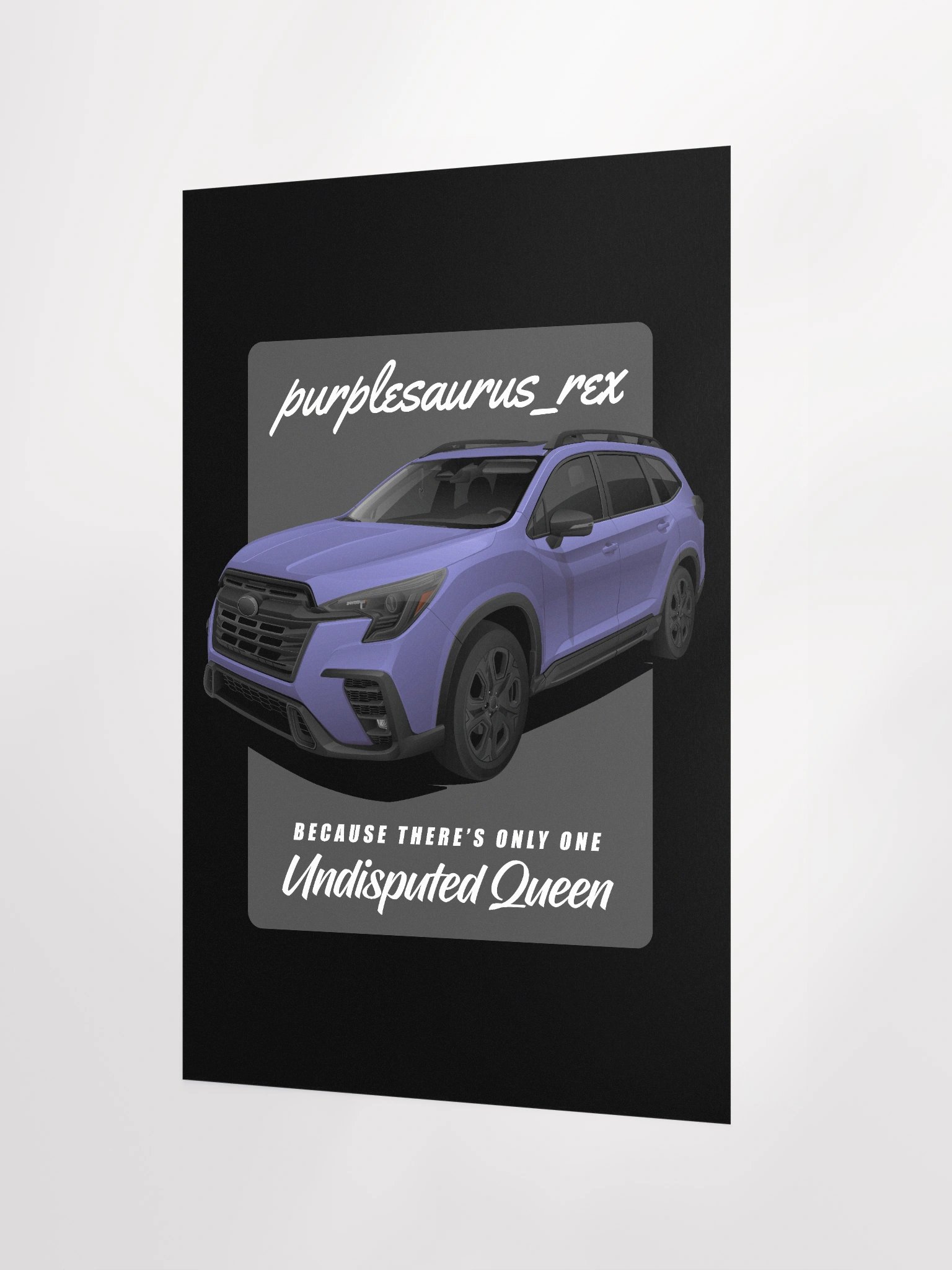Poster - purplesaurus_rex product image (2)