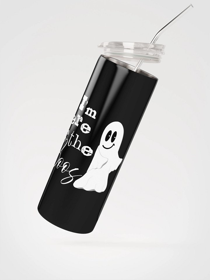 I'm Here for the Boos – Funny Ghost Halloween Stainless Steel Tumbler product image (2)