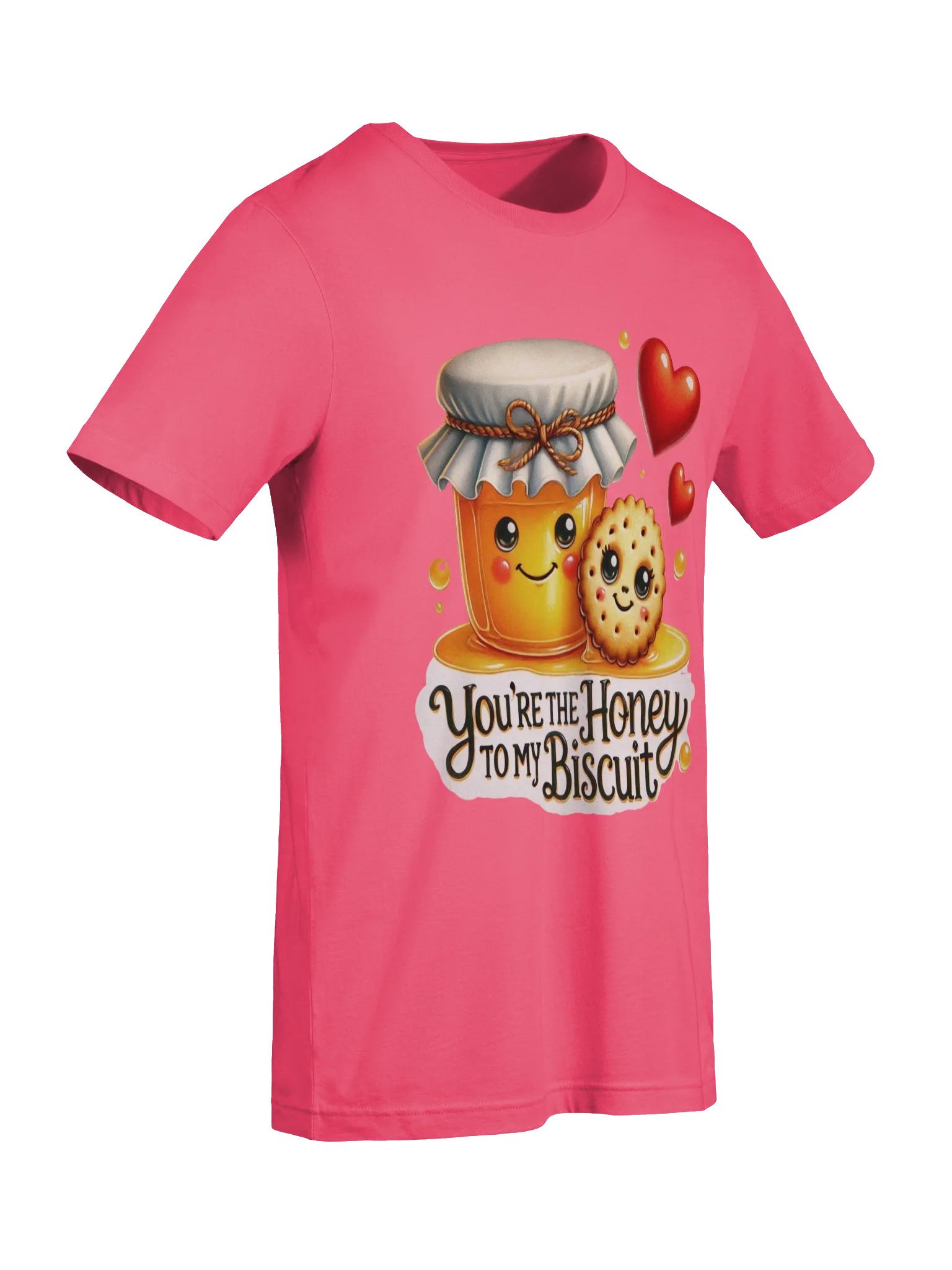 You're the Honey to my Biscuit Graphic Tee: Sweet Duo Love T-Shirt product image (43)