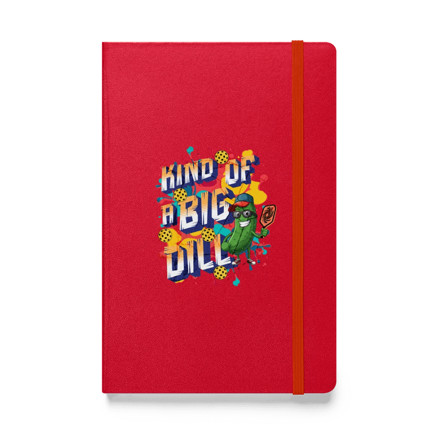 Kind of A Big Dill Pickleball Adventures Hardcover Journal product image (1)