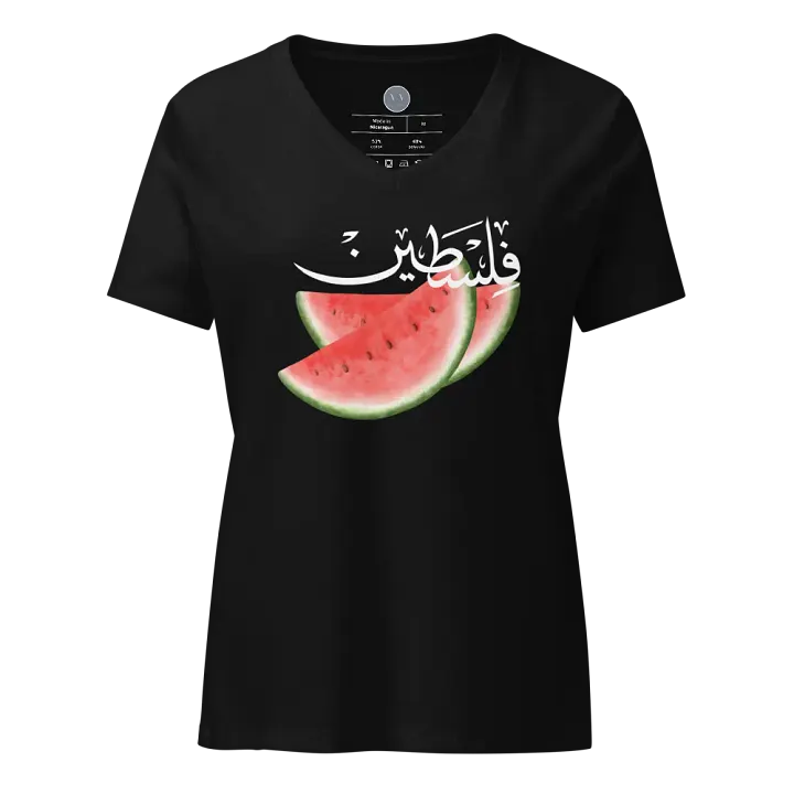 Watermelon Fitted V-Neck product image (37)