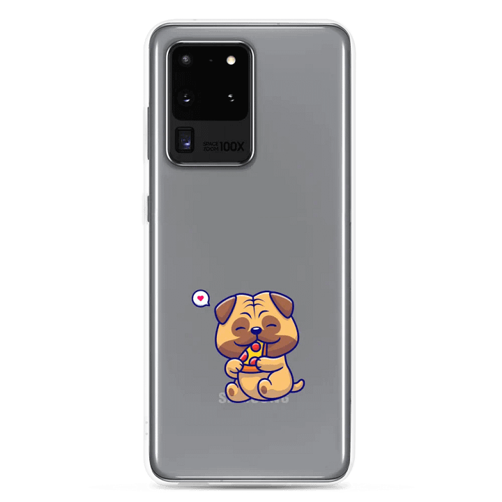 Paws & Pizza Clear Samsung® Case product image (7)