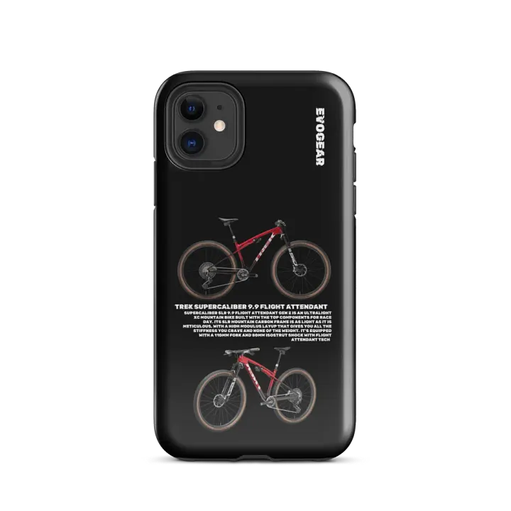 Black Supercaliber 9.9 Flight Attendant iPhone Case product image (2)