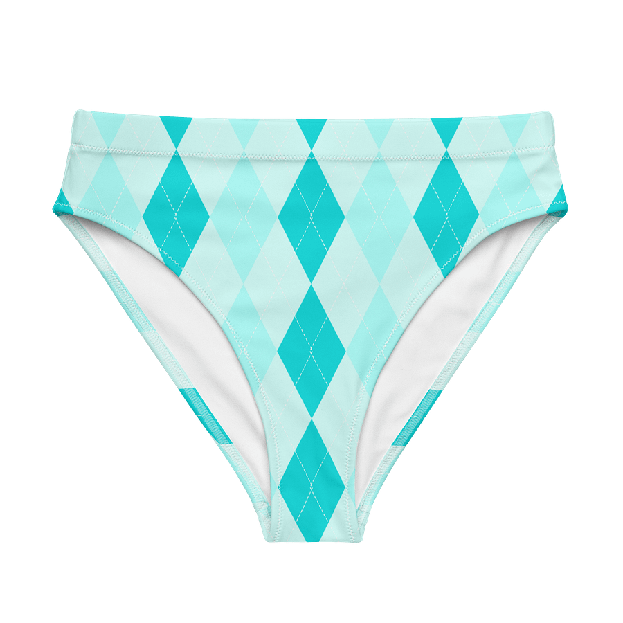 Blue Argyle Paradise Bikini Bottom product image (1)